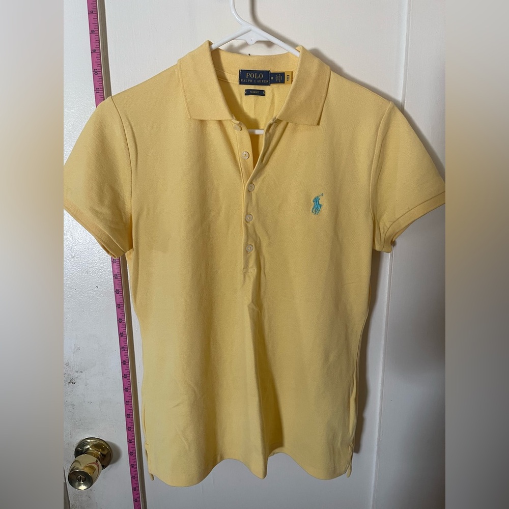 Ralph Lauren Yellow Short Sleeve Polo